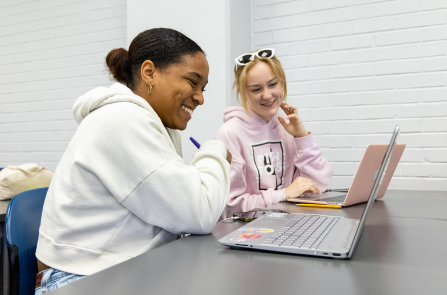 Students in a human communication class