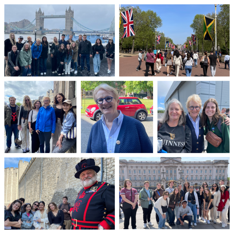 Belle Edson Study Abroad Collage